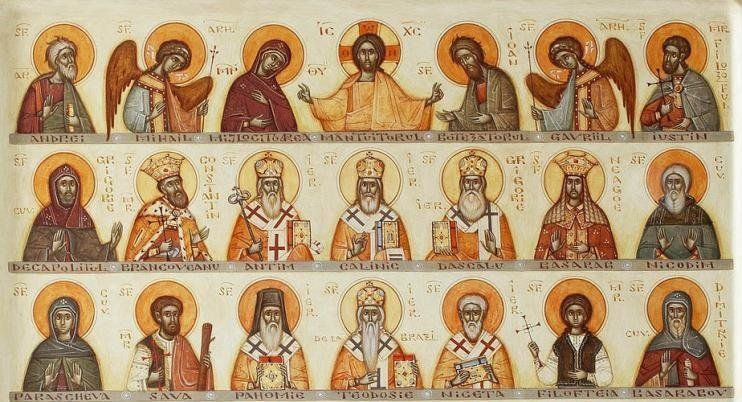 Sf. Cuv. David din Tesalonic; Sf. Ier. Ioan, episcopul Goției; Duminica Sfinților Români (Dezlegare la pește)