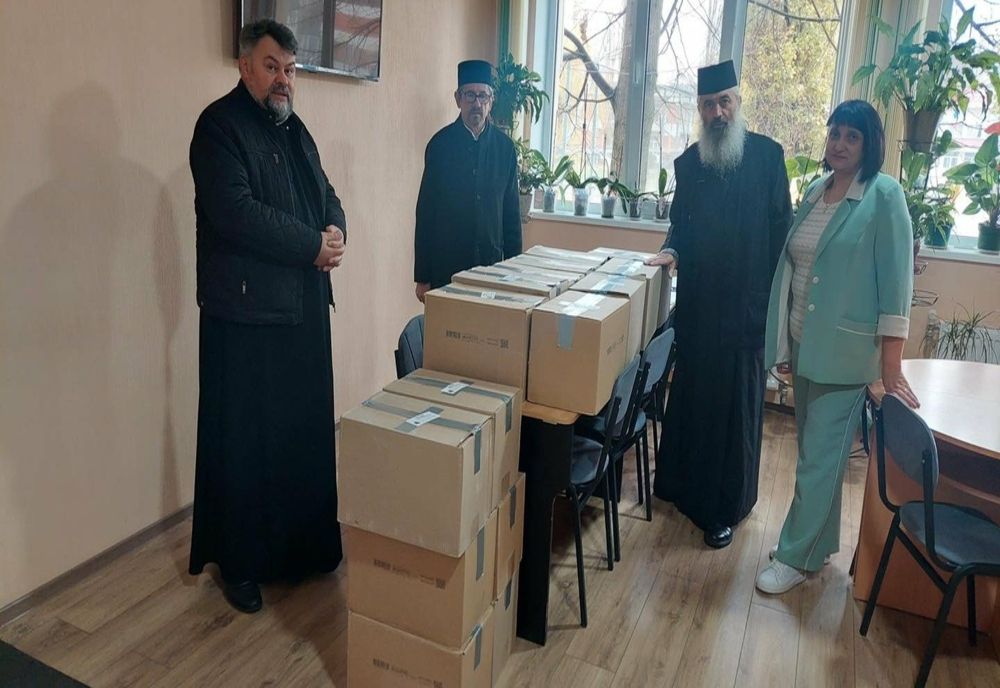 Sprijin de la Iași, bucurie la Bălți: Episcopia și Mănăstirea Hadâmbu au ajutat elevii cu pachete alimentare